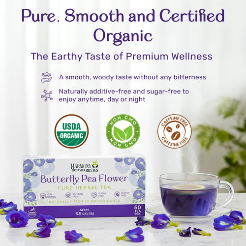 Organic Butterfly Pea Flower Tea