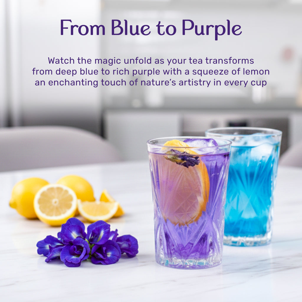 Organic Butterfly Pea Flower Tea